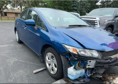 2015 Honda Civic Lx z USA, uszkodzony, nr VIN 2HGFB2F43FH059351